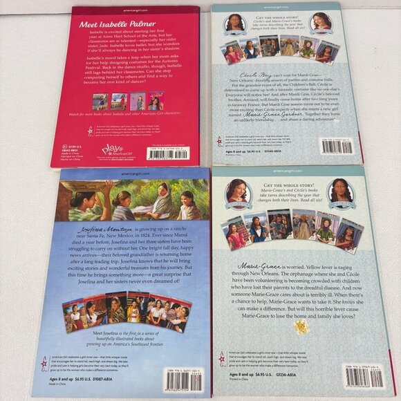 American Girl Paperback Books Isabelle Cecile Meet Josefina Marie-Grace Set of 4 - Picture 2 of 11